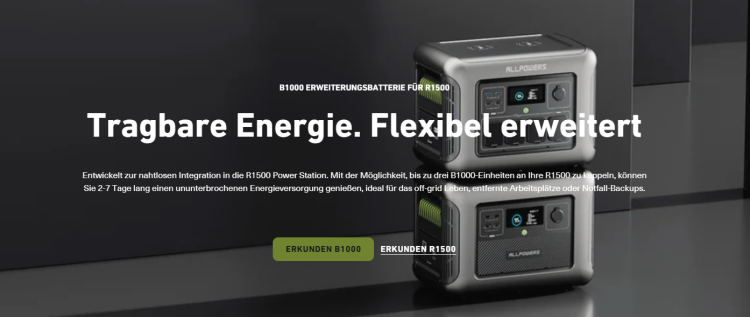ALLPOWERS: Energie für unterwegs