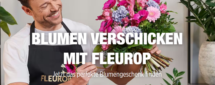 Fleurop: Blumenversand mit persönlicher Note