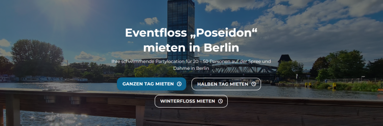 Eventfloss Berlin – Einzigartige Eventgestaltung für unvergessliche Momente