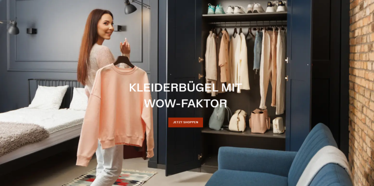 Kleiderbügel in bester Qualität – große Auswahl bei Kleiderbuegel-Kaufen