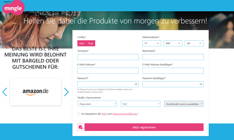 Mit Mingle einfach online Geld verdienen – Deine Meinung zählt!