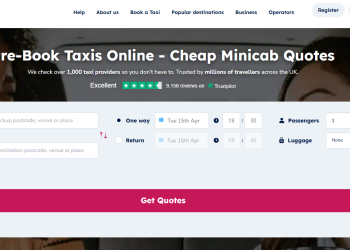 Book Reliable UK Taxi Rides Online with minicabit