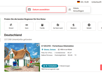 Planen Sie Ihren nächsten Urlaub mit Holidu