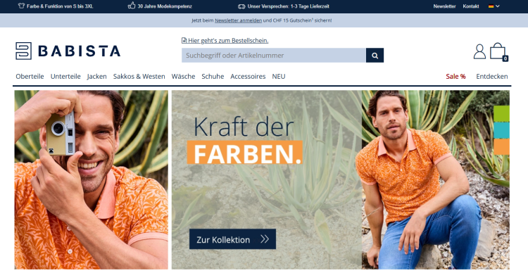 Entdecke stilvolle Herrenmode mit Babista: Die perfekte Kombination aus Komfort und Stil