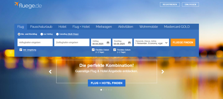 Fluege.de – Ihr idealer Partner für günstige Flugbuchungen in der Schweiz