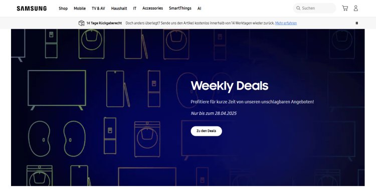 Samsung – Innovation und Qualität, die Sie begeistern wird