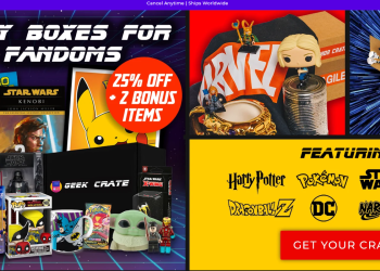 GeekCrate: Ihr persönliches Abo für einzigartige Geek-Geschenke