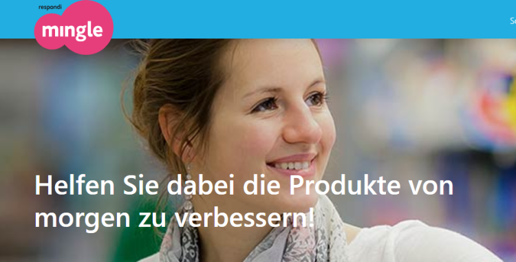 Mingle Respondi – Plattform für bezahlte Meinungsumfragen