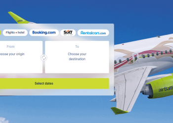 Ein Blick auf airbaltic.com