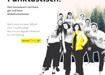 WEtell – Nachhaltiger Mobilfunk mit Verantwortung