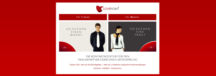 Lovepoint – Eine Plattform für diskrete Begegnungen