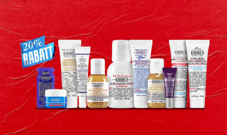 Hochwertige Pflegeprodukte bei Kiehl’s