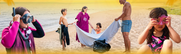 Schwimmsport und Wassersport mit Watery