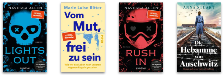 Literaturvielfalt und besondere Geschichten mit dem Piper Verlag