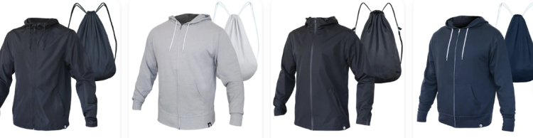 Praktische Mode und vielseitiger Komfort mit QUIKFLIP Hoodies