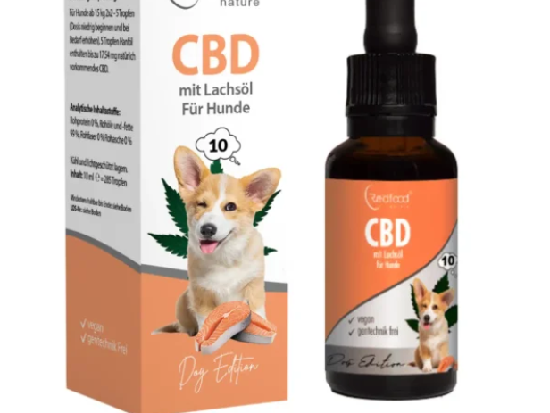 CBD-Öl für Hunde von Redfood24: Eine besondere Kombination für den Alltag